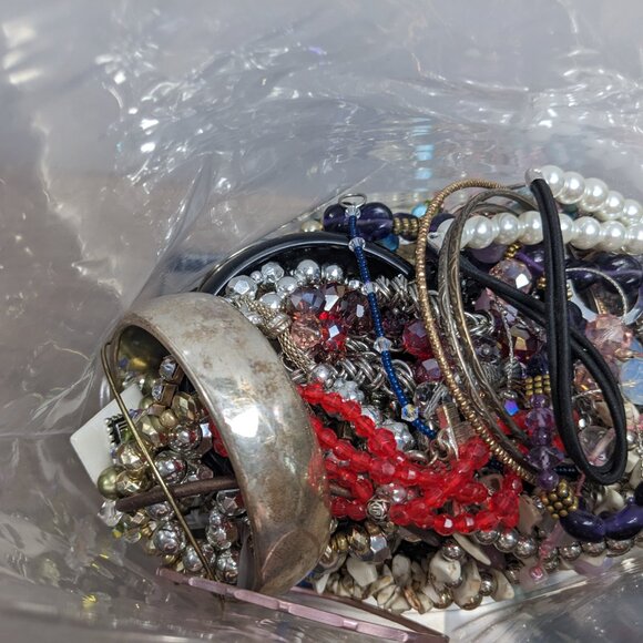 Jewelry Lot 4+ lbs 1125 Wearable Sellable Mystery Lot Free Shipping - Picture 5 of 6